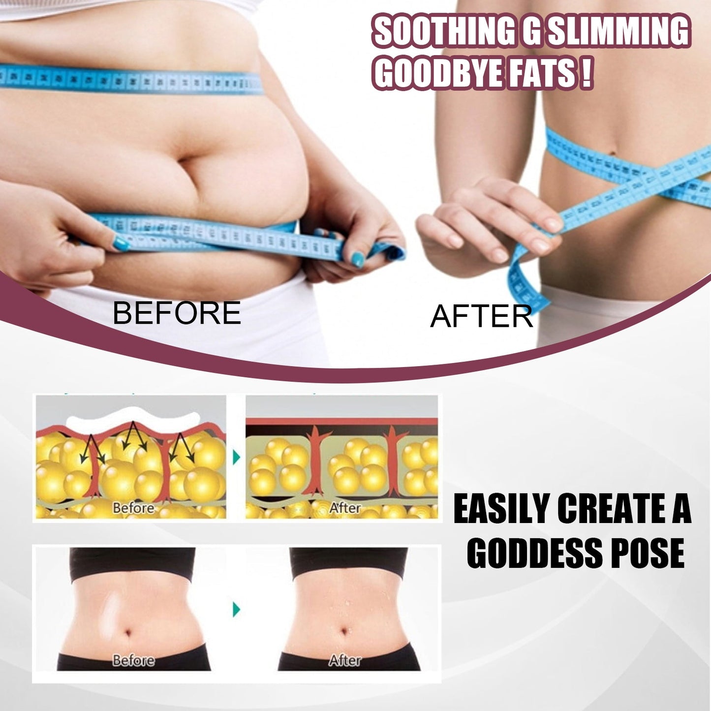 Belly Button Stick for Skin Firming and Muscle Support