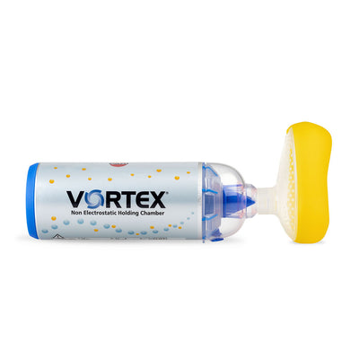Masque facial pédiatrique moyen Vortex pour chambres de maintien à valve