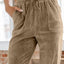 Drawstring Pants with Pockets - Korvel