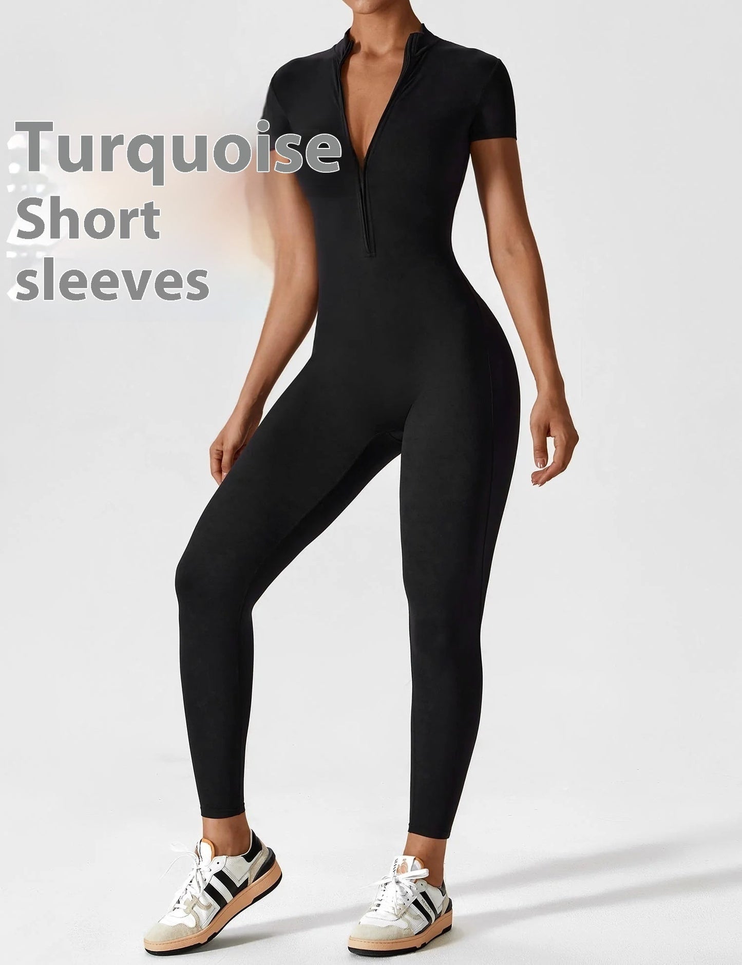 Seamless Long Sleeve Jumpsuit for Women - Activewear Essentials