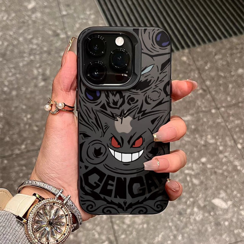 Full screen Geng Gui Jin Apple 15/14/13 phone case 11/12 anti drop soft case XS/XR - Korvel