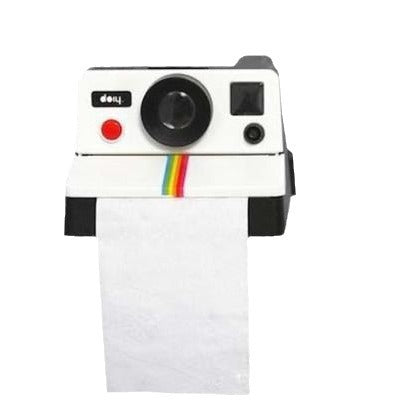 Vintage cute camera tissue holder toilet roll paper box tissue drawer household tissue box drawer - Korvel
