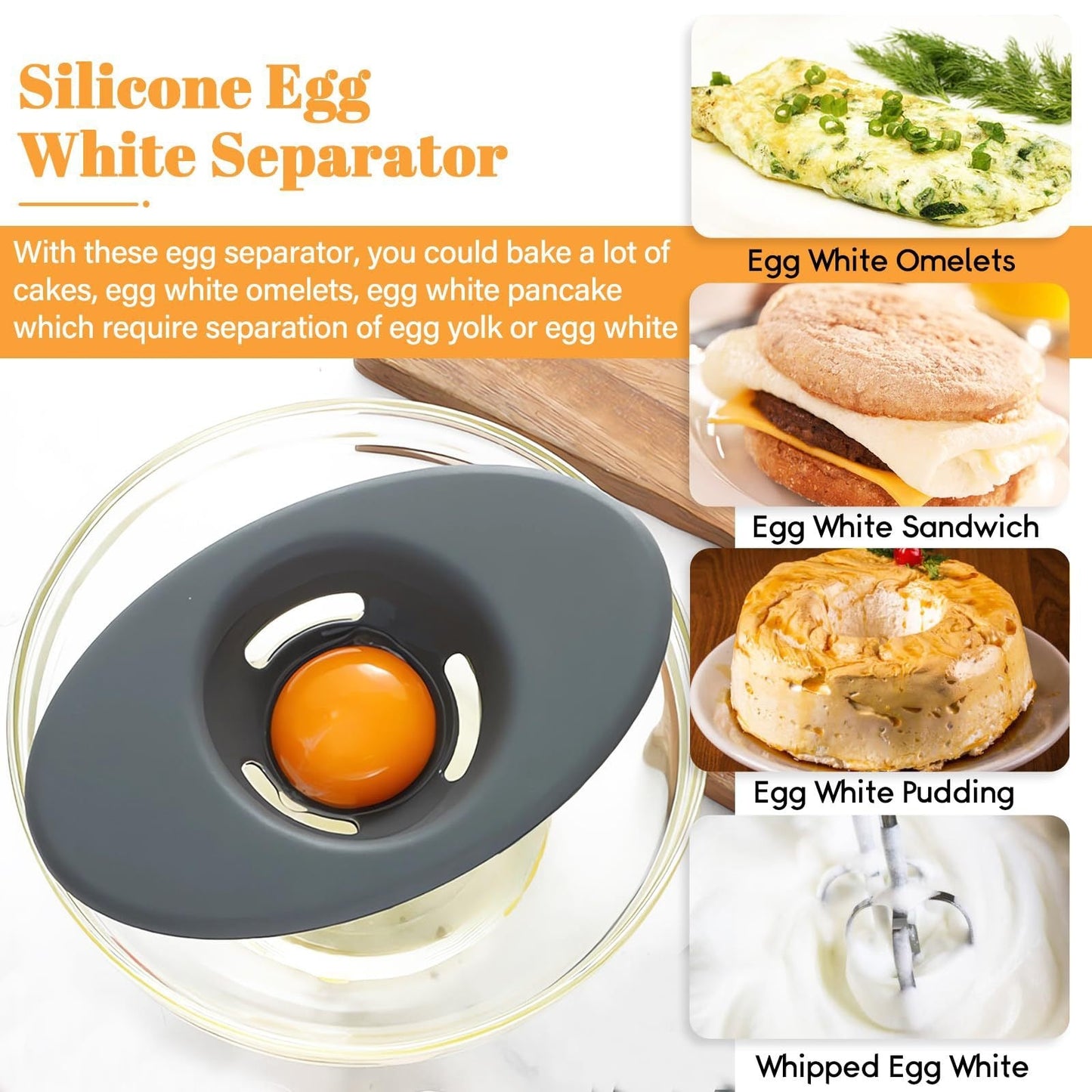 Premium Food Grade Egg White Separator for Baking
