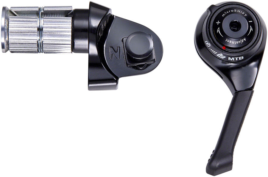 microSHIFT 12-Speed Right Bar End Shifter - Compatible con Shimano