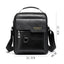 Sac messager pour homme premium - Sac bandoulière en PU cuir élégant