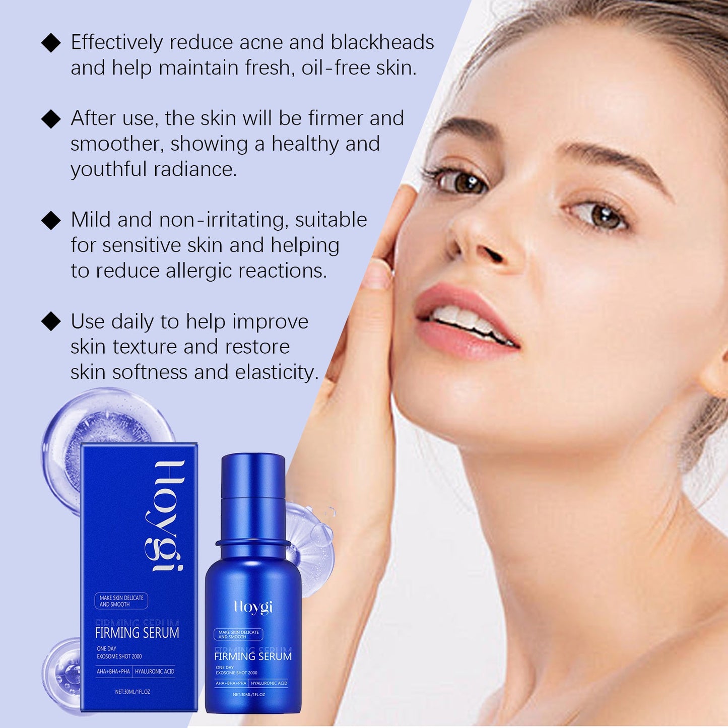 Firming Serum Moisturizes And Hydrates Facial Skin With Firming And Hydrating Daily Skin Care Serum - Korvel
