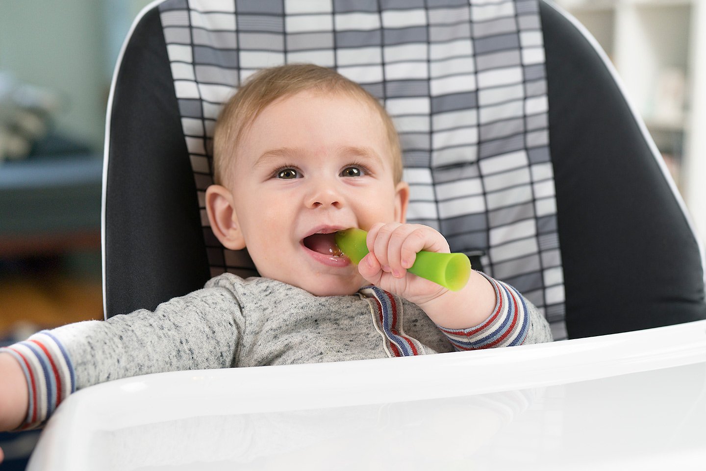 Olababy 100% Silicone Soft-Tip Training Spoon for Baby Led Weaning 2pack - Korvel
