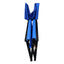 Folding Chair Wooden Director Chair Canvas Folding Chair Folding Chair 2pcs/set populus + Canvas (Color : Blue) - Korvel