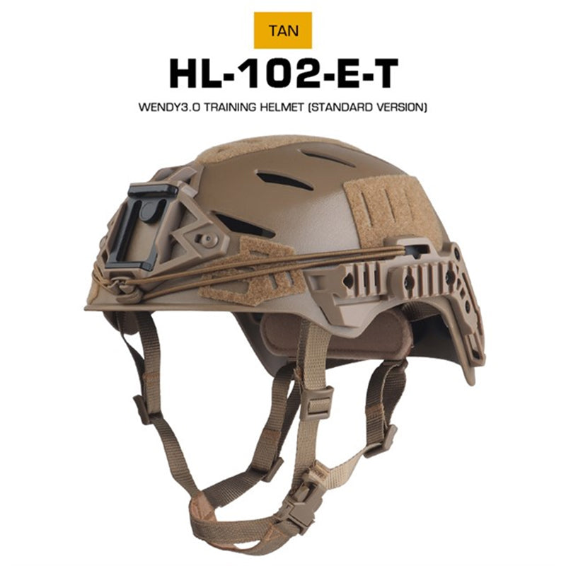 Tactical Helmet Wendy 3.0: Adjustable, for Training, Animation, Games & Outdoor Riding. - Korvel