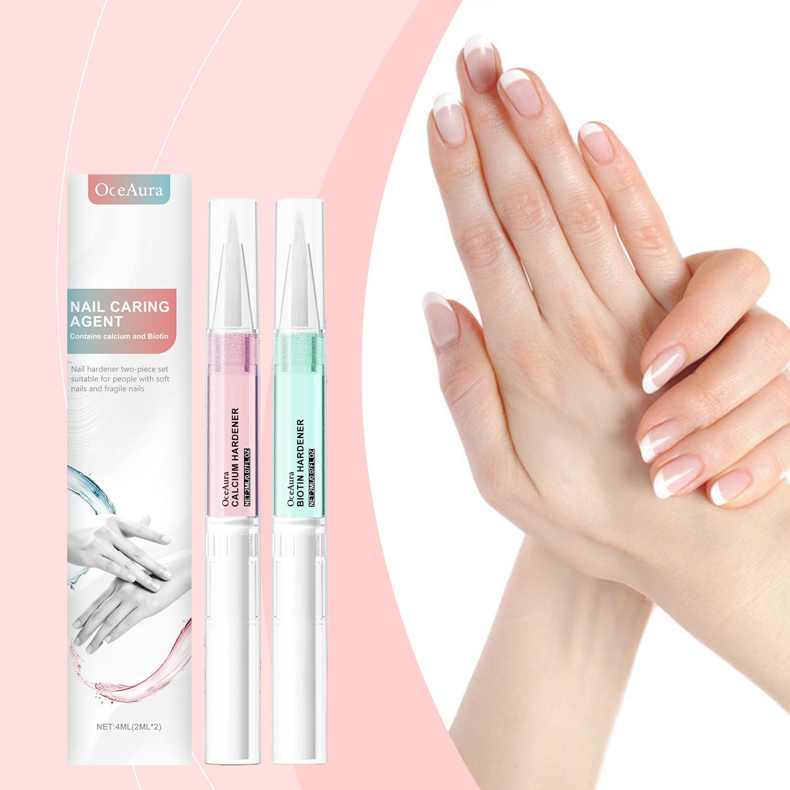 Nail Care Pen Nail Surface Repair Moisturizing Clean Nail Nails Hand, Foot And Finger Edge Nutritional Care Pen - Korvel