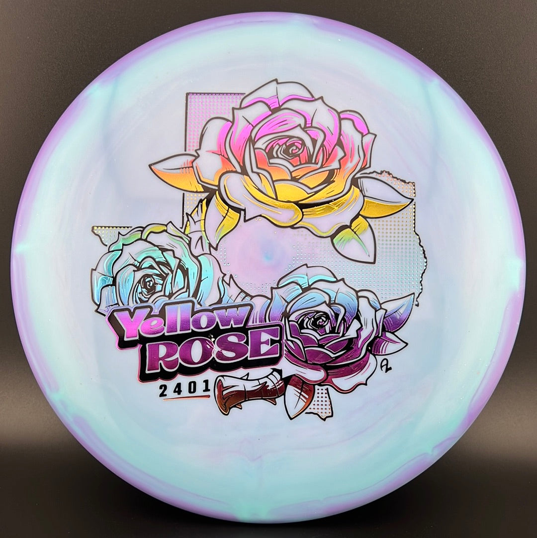 Bravo Yellow Rose - First Run Disc Golf Putter