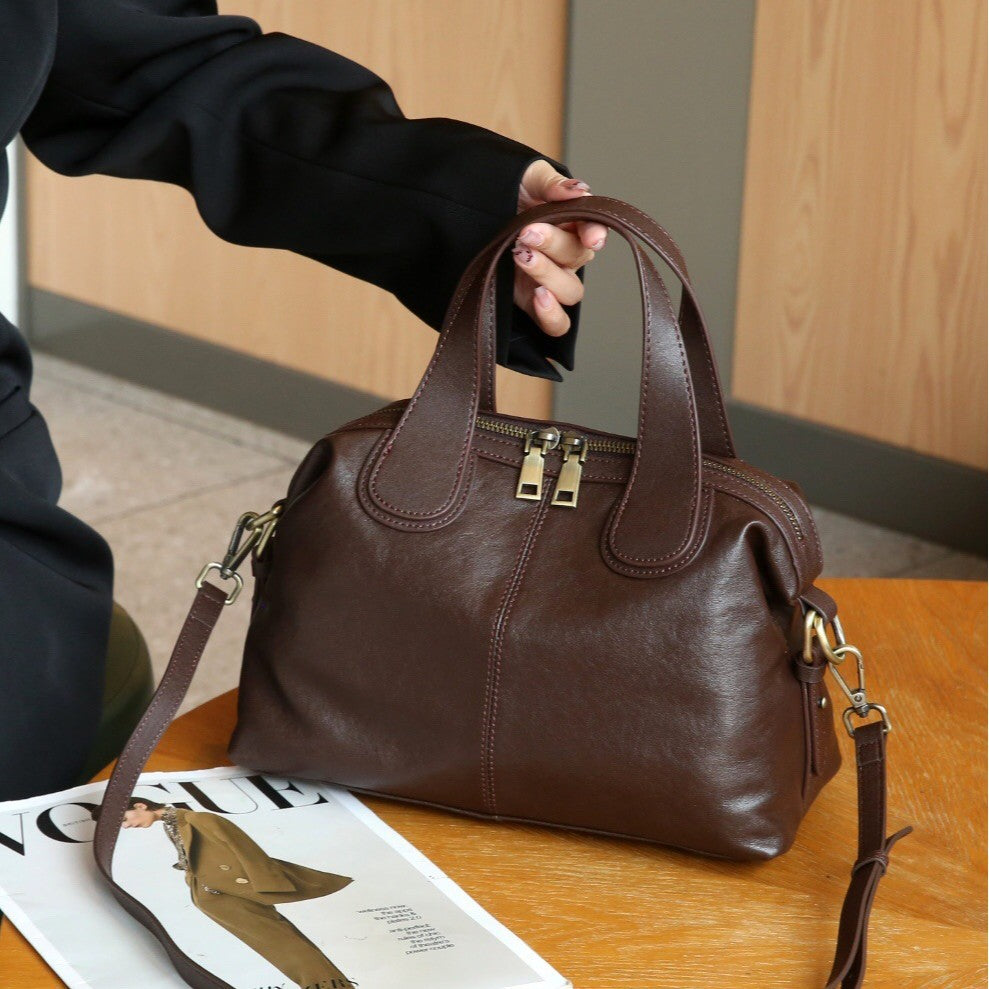 Premium Genuine Leather Large-capacity Tote Bag