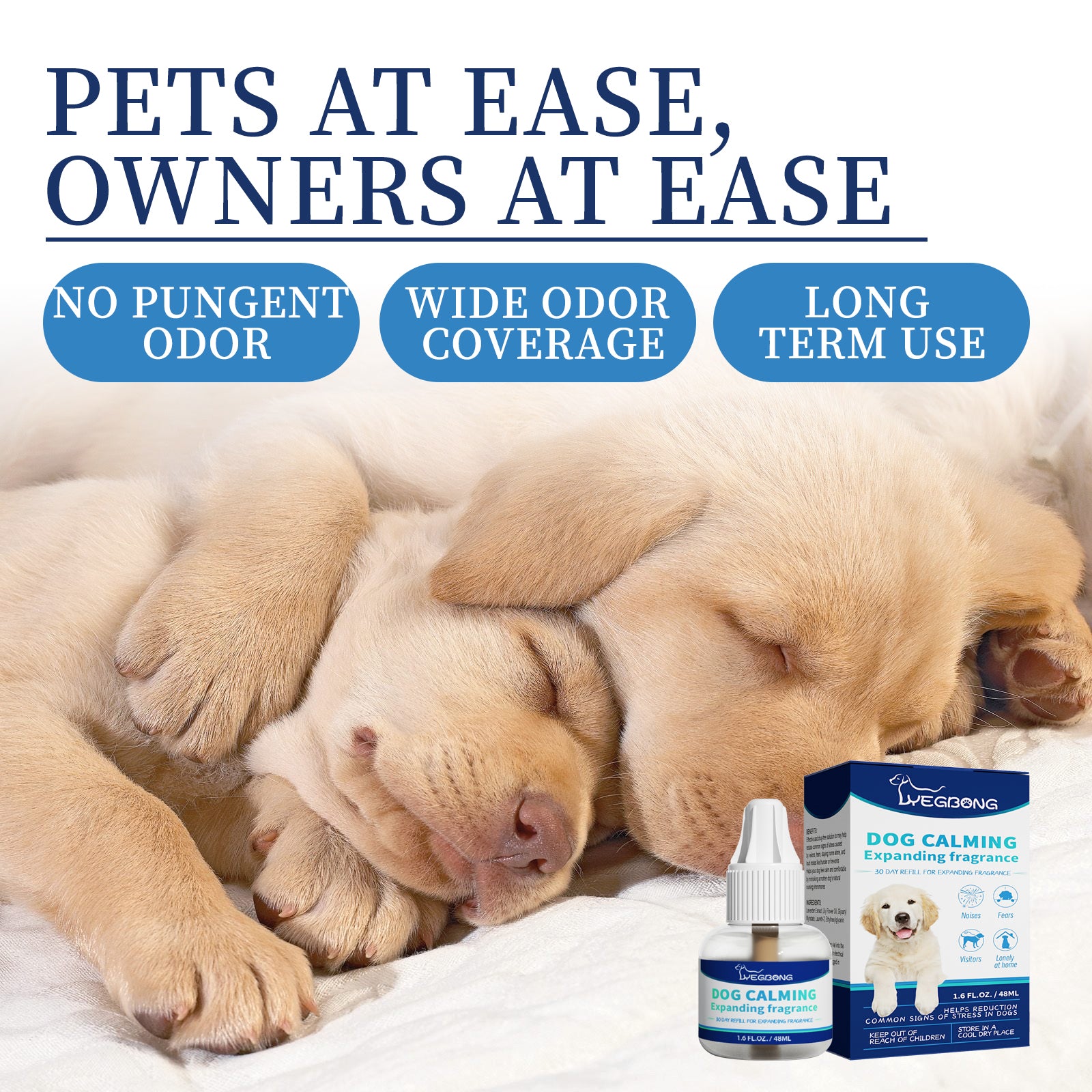 Pet Emotional Care Solution, Relieve Cats And Dogs Anxiety Fretful Comfortable And Calm Care Liquid - Korvel