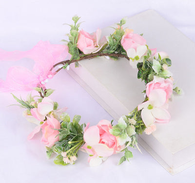 Elegant Spring Flower Wreath for Special Occasions