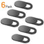 6Pcs/lot  WebCam Cover Shutter Magnet Slider Plastic For iPhone Web Laptop PC For iPad Tablet Camera Mobile Phone Privacy Sticker - Korvel