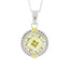 Pendentif de mode en zircon cubique en argent sterling