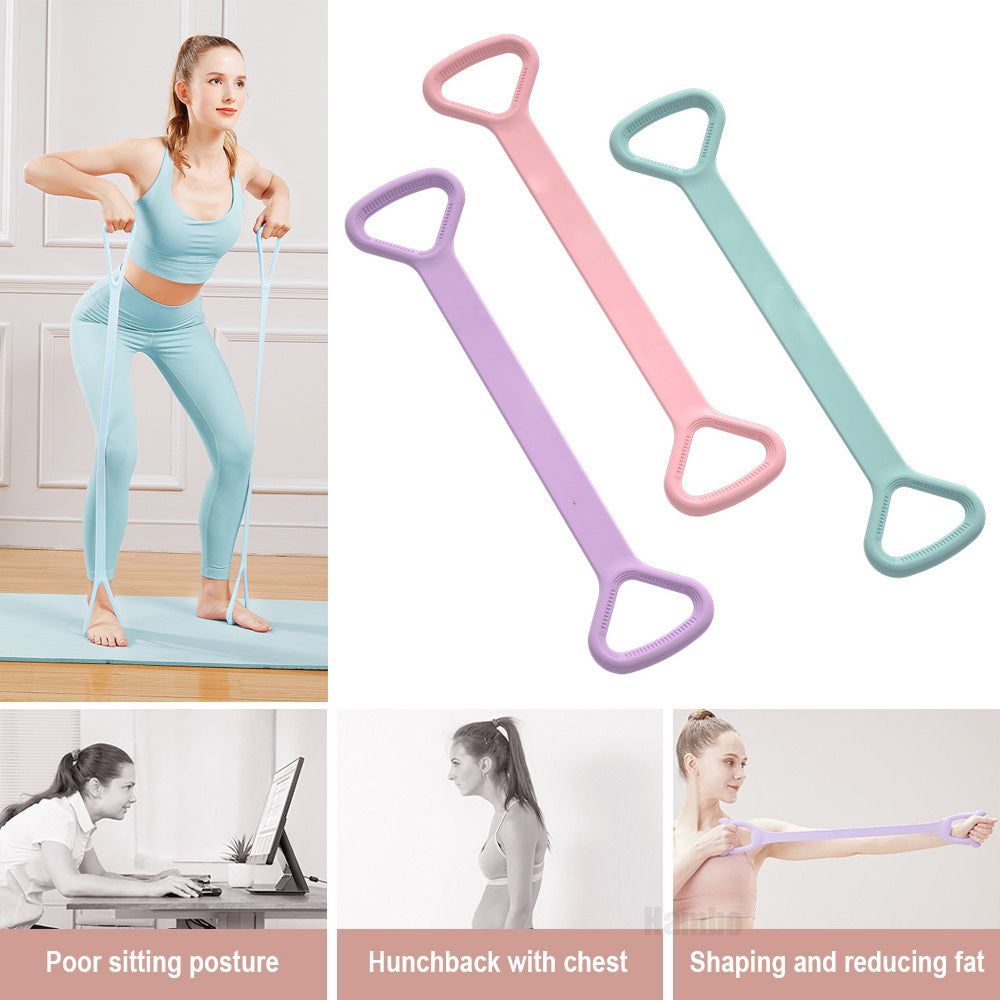 Banda de Resistencia para Yoga y Fitness para Fuerza y Flexibilidad