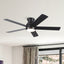 52" Low Profile Ceiling Fan with Lights - Korvel