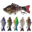 Multi Jointed Fishing Lure Sinking Artificial Wobbler Bait Hard Bait Swimbait 10cm/15.7g Fishing Tackle 7 Sections Crankbait - Korvel