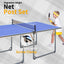 6ft Foldable Portable Table Tennis Table Set
