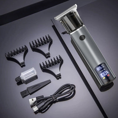 Premium Electric Hair Clipper with Stainless Steel Blades