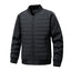 Color-Blocked Cotton-Padded Bomber Jacket for Men