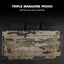 Tactical ARC V3 Molle Mag Pouch for M4/AR15, laser-cut, for hunting & airsoft. - Korvel