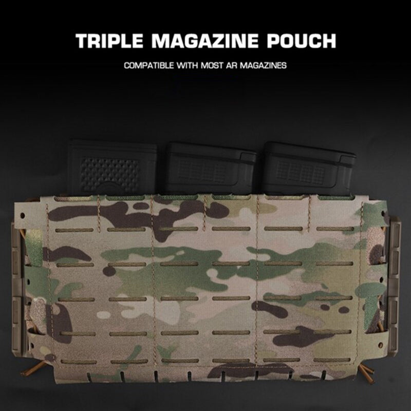 Tactical ARC V3 Molle Mag Pouch for M4/AR15, laser-cut, for hunting & airsoft. - Korvel