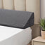 REOKA King Sized Bed Gap Filler Wedge Pillow - Gray