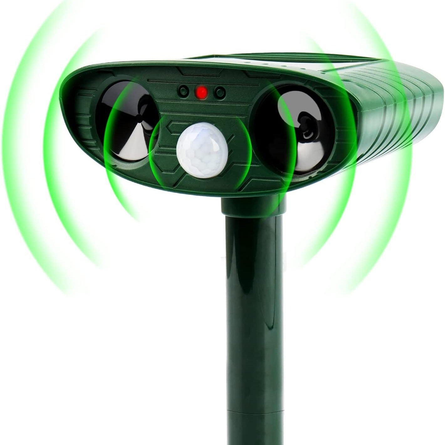 Solar Powered Animal Repellent Device