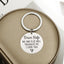 Driving safety stainless steel keychain Couple boyfriend girlfriend gift - Korvel