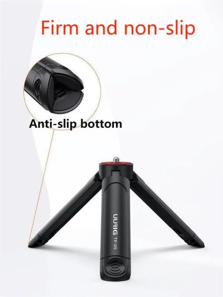 Introduction to Mobile Photography uurig TP-05 Mini Extended Tripod with Phone Clip Tripod - Korvel