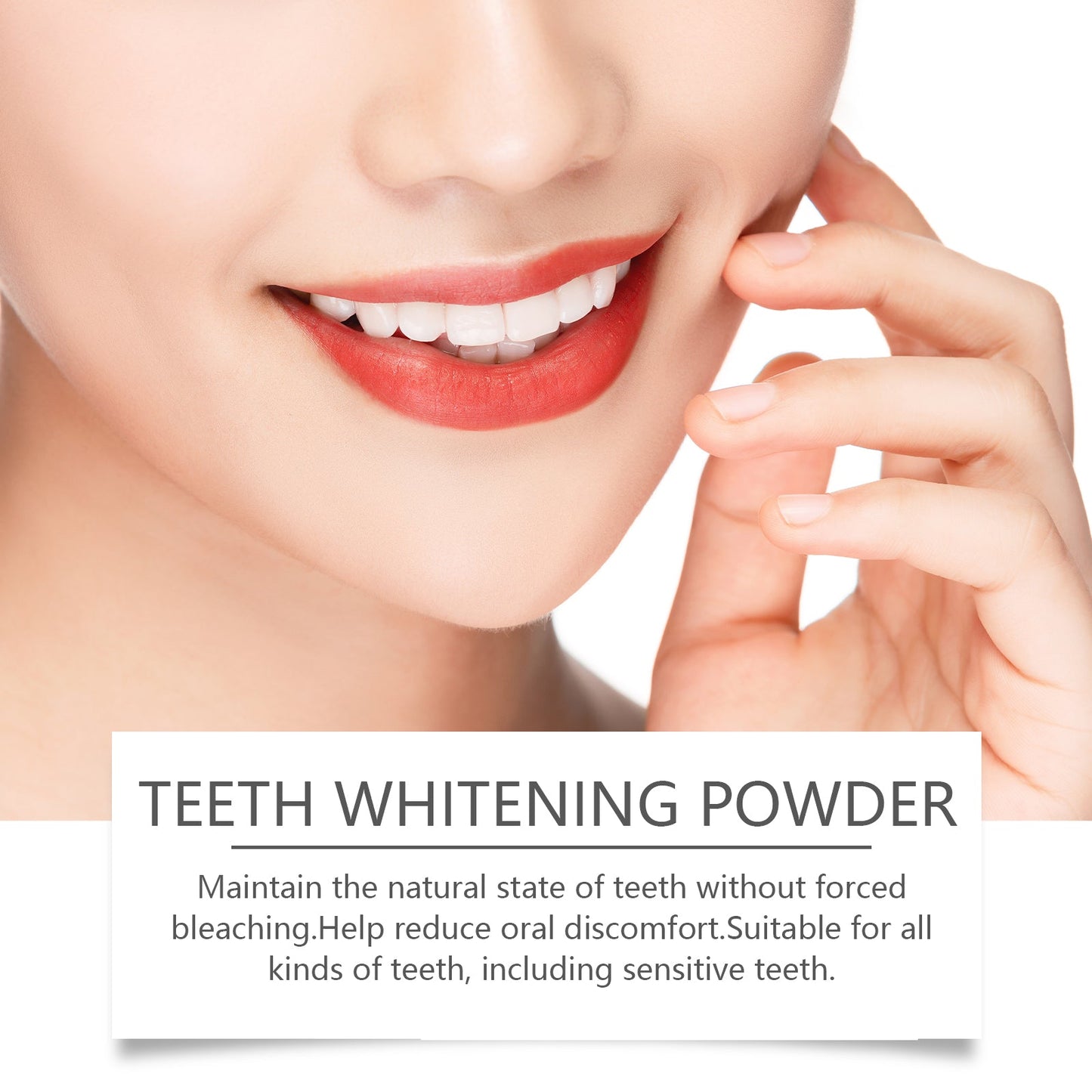 Teeth Beauty Powder, Mouth Cleaning Care Teeth Cleaning Smile Odor Care Powder - Korvel