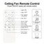 52" Low Profile Ceiling Fan with Lights - Korvel