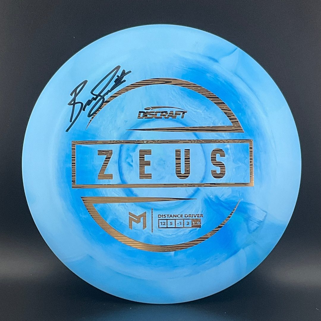 ESP Zeus Disc Golf Disc - Autographed by Brodie Smith