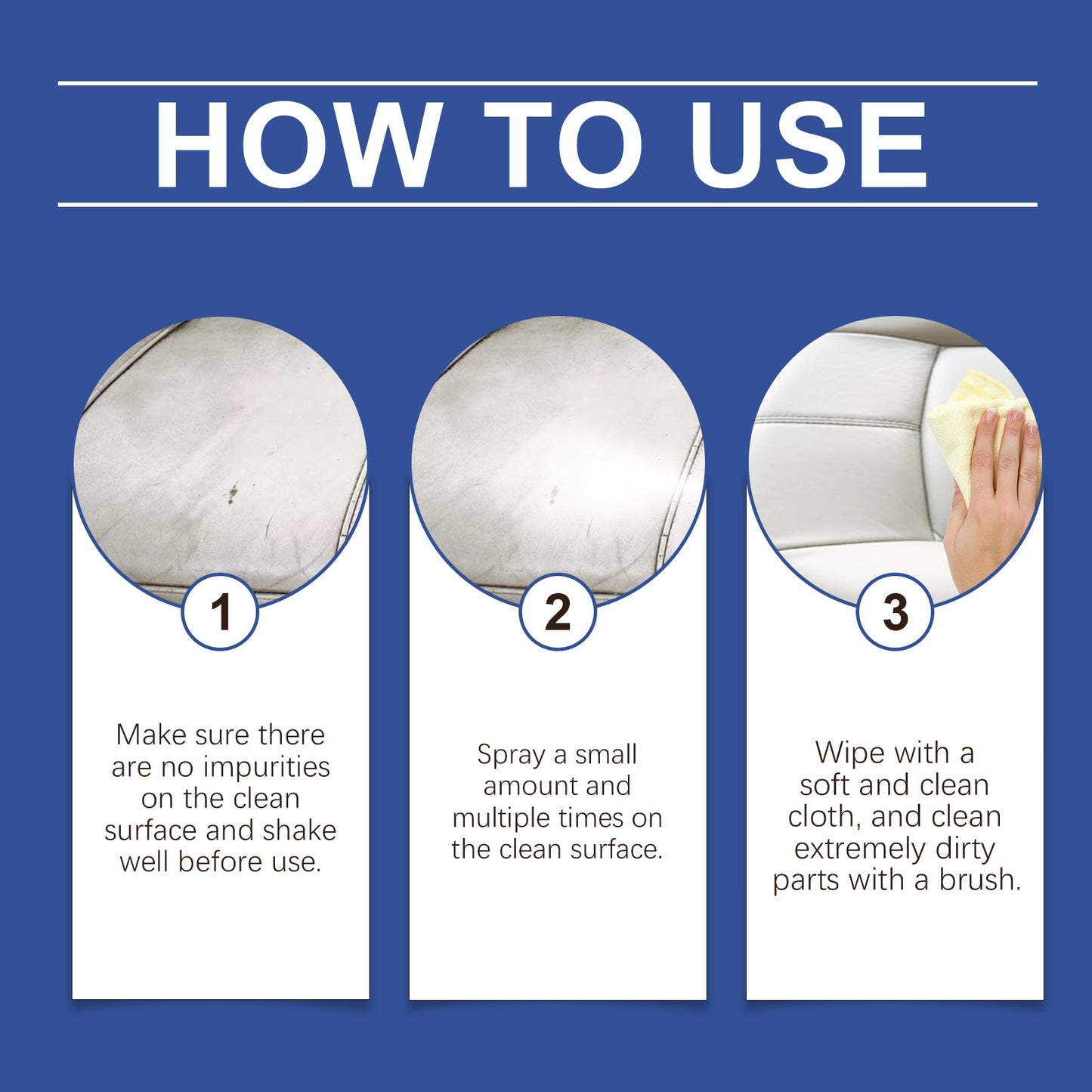 Car Interior Cleaning Mousse Car Interior Upholstered Seat Fabric Stain Cleaner - Korvel