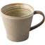 Juego de Taza de Café y Plato de Cerámica Artesanal Gruesa