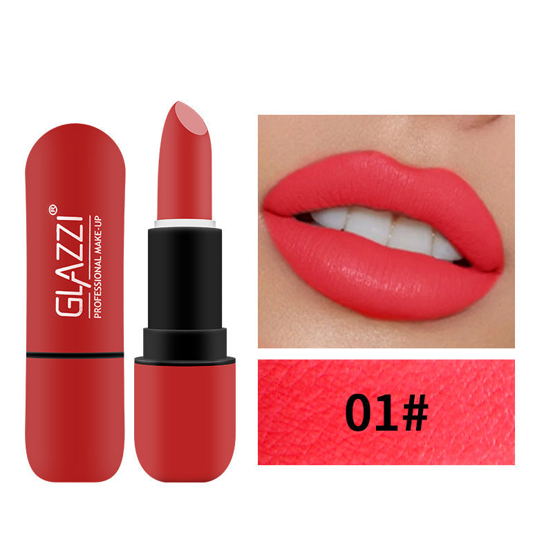 Velvet Air New Capsule Not Easy to Fall Out Lipstick Portable Matte Matte Flame Lipstick - Korvel