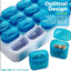 Organizador de Medicamentos Signature - Organizador de Pastillas Mensual Premium