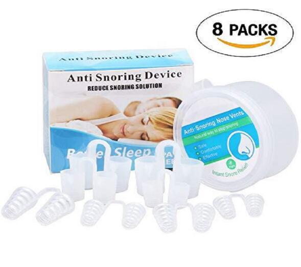8PCS Snoring Solution Nose Vents for Better Sleep