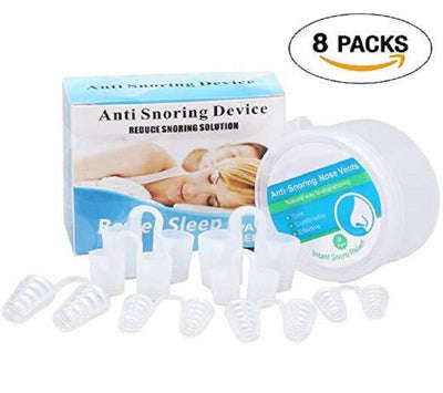 8PCS Snoring Solution Nose Vents for Better Sleep