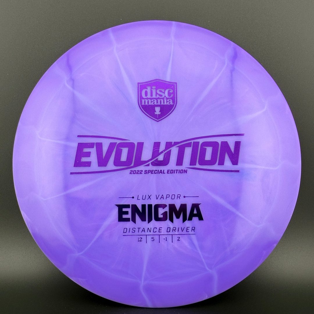 Lux Vapor Enigma - Special Edition 2022 Disc Golf Driver