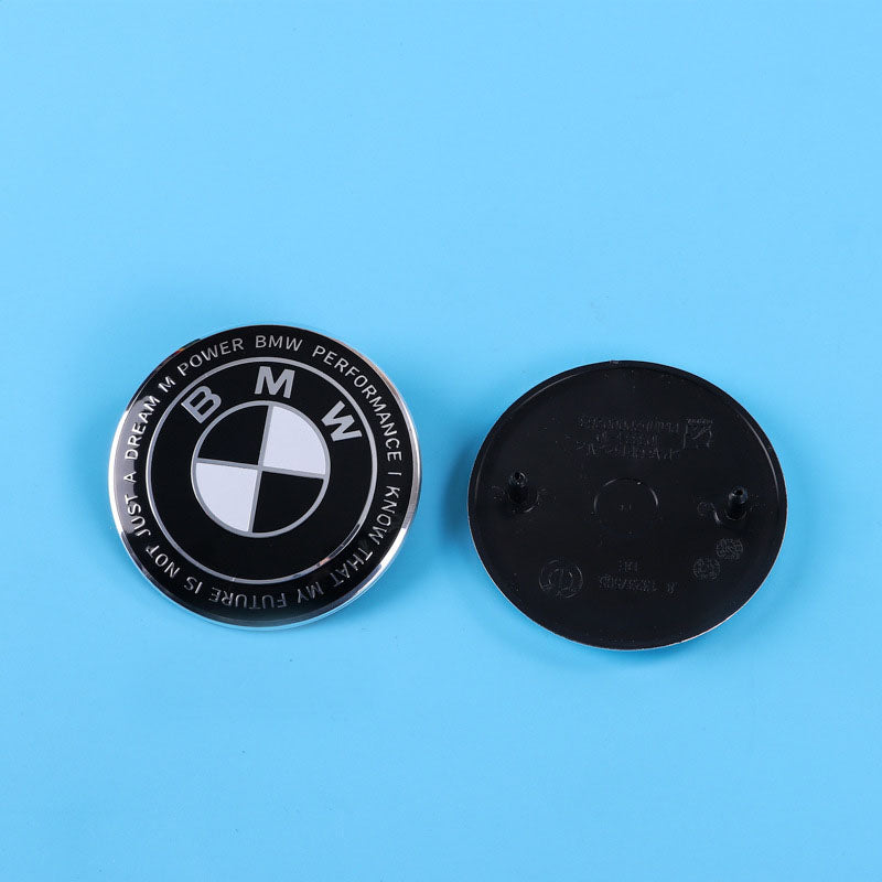 Suitable for BMW front and rear standard wheel hub covers 56/68mm 3 Series 5 Series X1X5X6M logo co branded center cover logo - Korvel