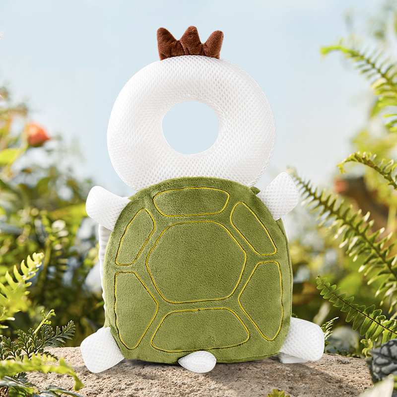 Turtle Baby Headrest Breathable Headrest Anti Drop Baby Protective Pad Learning to Walk - Korvel
