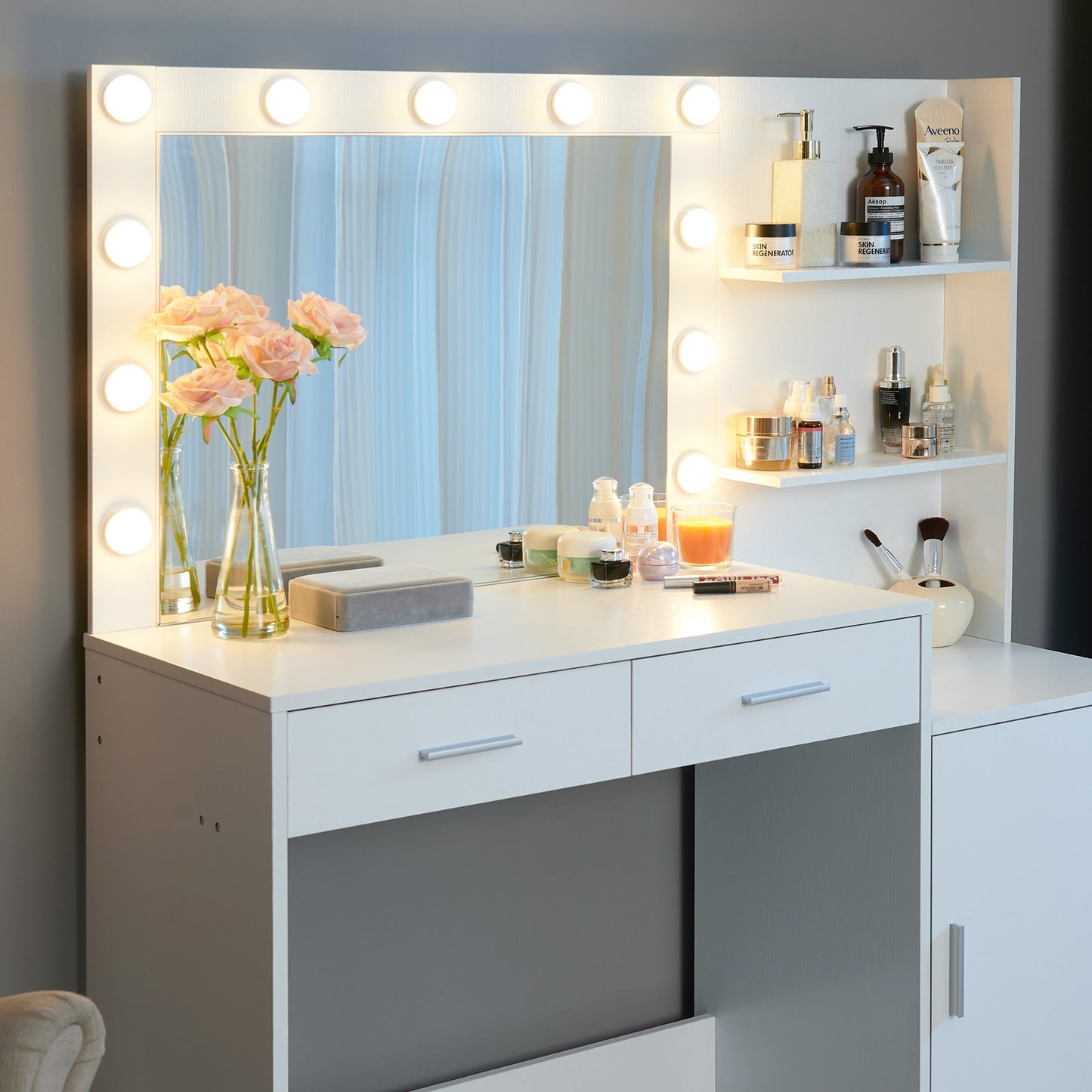 Makeup Vanity Desk - Korvel