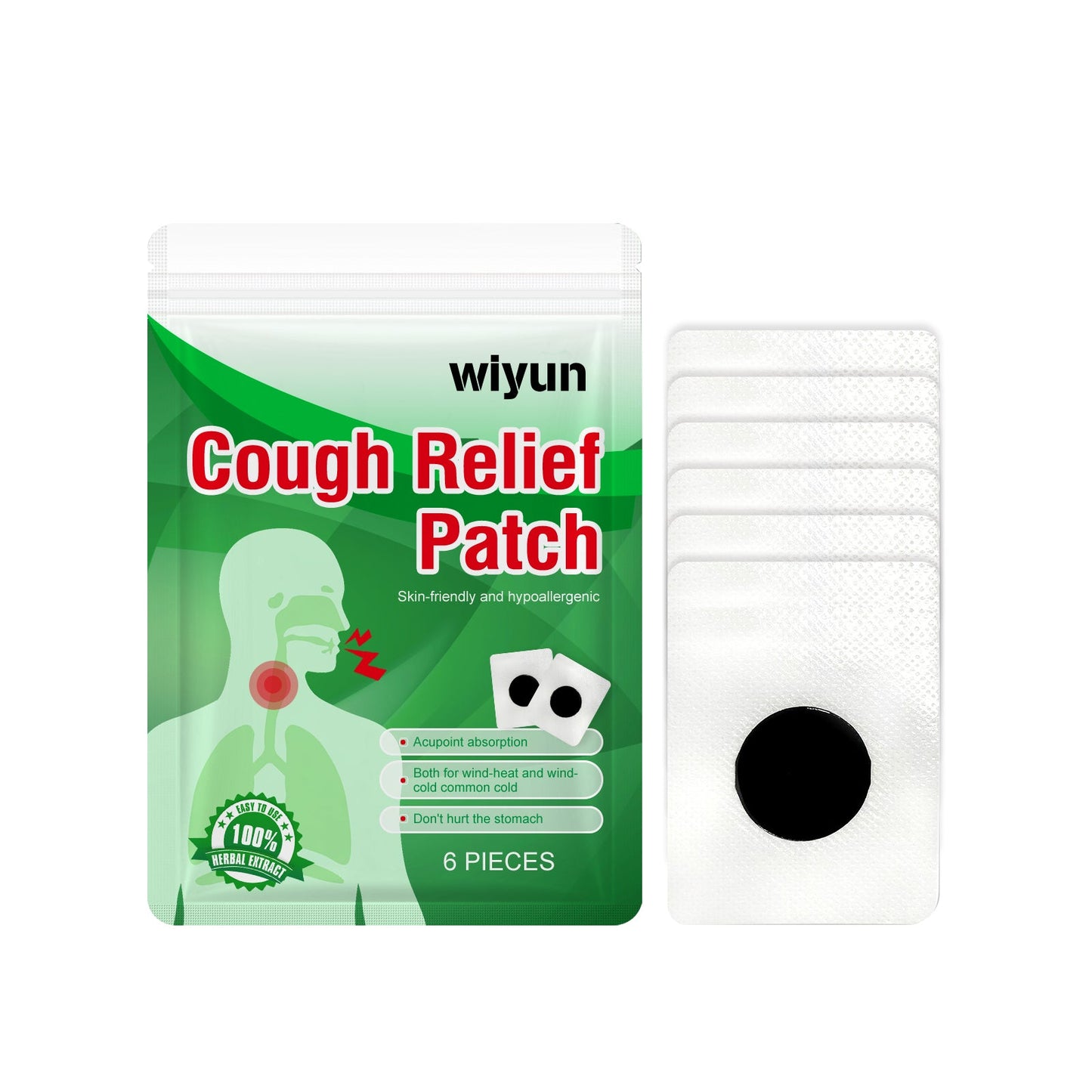 Herbal Body Care Patch, Gentle And Comfortable Maintenance And Relief Of Throat Discomfort Daily Care Patch - Korvel