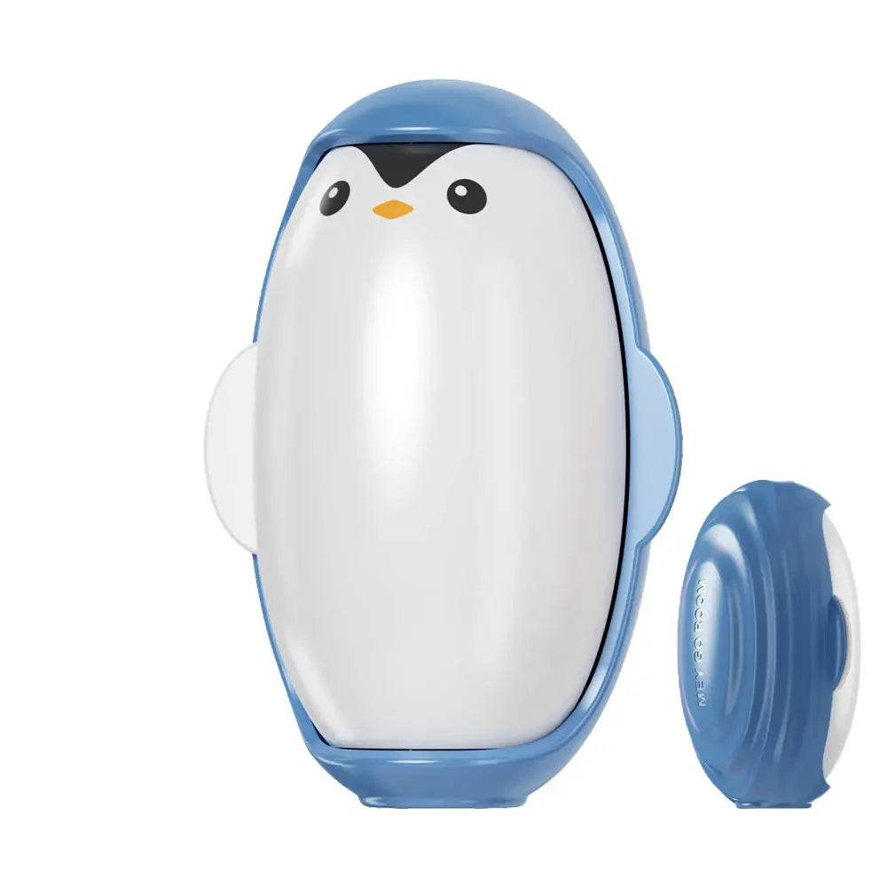 Rasoir à peluches portable Penguin - Brosse mini réutilisable
