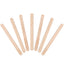100-Piece Bag of Disposable Wooden Sticks for Hair Removal Waxing and Scraping Tools - Korvel