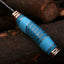 Exquisite Handmade Damascus Steel Hunting Knife with Leather Sheath - Perfect Gift for Adventurers - Korvel