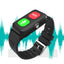 A70 Elderly GPS Positioning Watch Locator With Heart Rate Measurement Body Temperature Smart Bracelet - Korvel